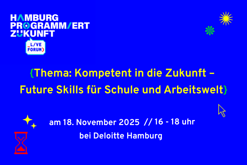 Infografik zum nächsten Event von Hamburg programmiert Zukunft