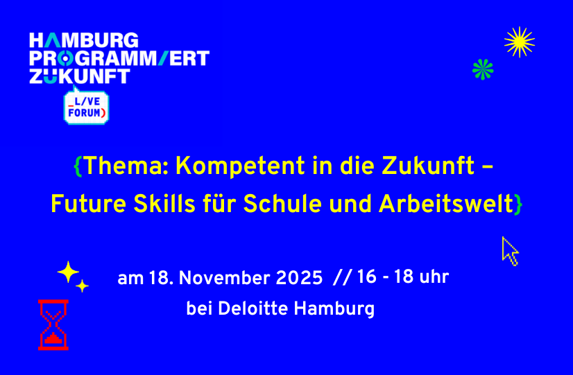 Infografik zum nächsten Event von Hamburg programmiert Zukunft