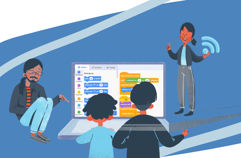 Programmierkurse vor Ort an Hamburger Schulen mit Sozialindex 1-3