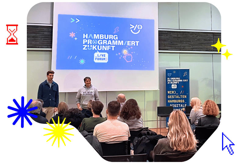 Live-Forum von Hamburg programmiert Zukunft